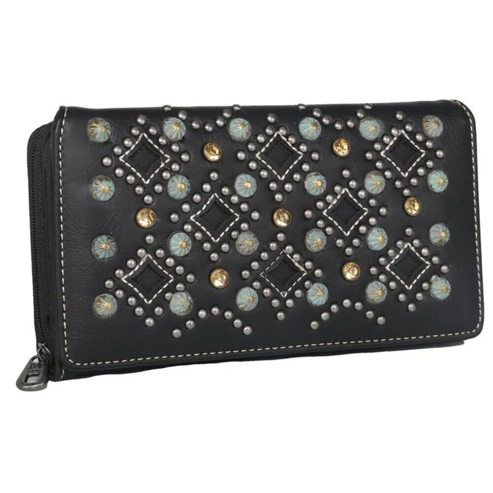 Montana West Cut-Out Studs Collection Wallet
